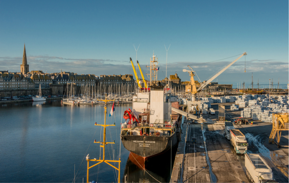 Fourniership ship supplier agence de St malo